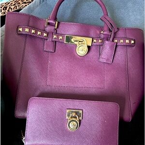 Michael Kors bags and matching wallets. $150 total for each set.